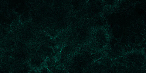 Green dust overlay particle abstract grunge texture on dark background. Abstract distressed vintage grunge. Jade color black particle explosion on dark background. Abstract design with fog on black.