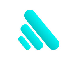 Print creative modern color full logo design