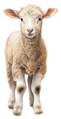 Fototapeta premium PNG Modern farmer livestock drawing animal.