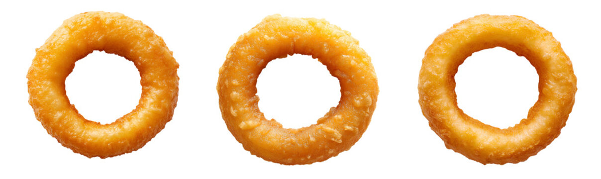 onion ring isolated background

