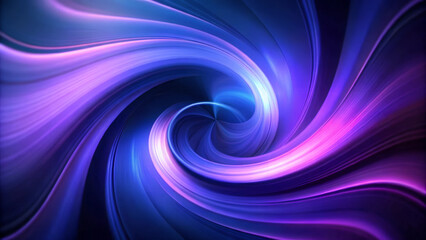 Fluid Abstract Waves in Vibrant Colors Digital Art