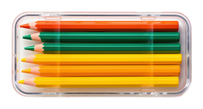 PNG Plastic stationary case pencil creativity.