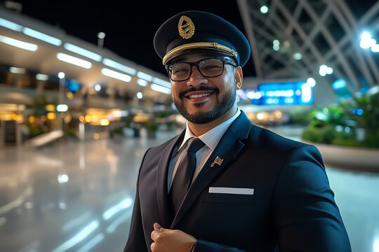 Holding Placard Airport, Night, and VIP Arrival shown in a quiet airport at night where a concierge holds a discreet placard for a VIP guest, ready to offer exclusive services