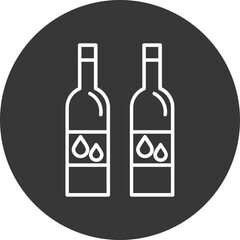 Wine Bottle Vector Icon