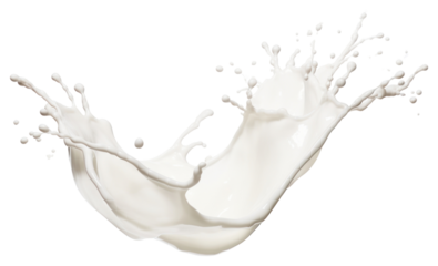 PNG Dynamic milk splash motion