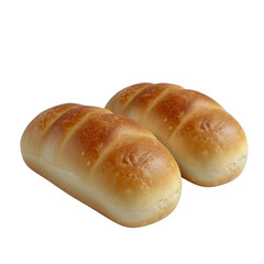 Two Freshly Baked Bread Rolls