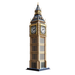 Iconic Big Ben: A Detailed Model of London's Beloved Clock Tower