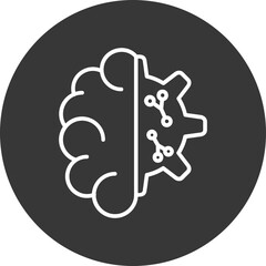 Machine Learning Vector Icon Design