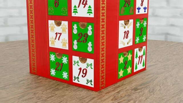 Advent Calendar Gift Box Door No 21
