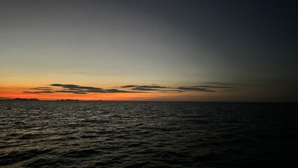 Naklejka premium Sunset Koh Samui