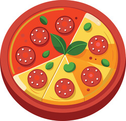 pizza vector