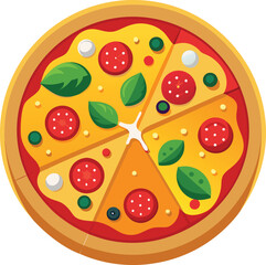 pizza vector