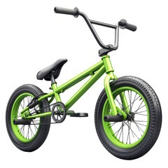 Fototapeta premium Green BMX Bike