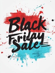Fototapeta premium Black Friday Sale Poster and Banner