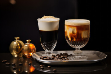 Cocktail Created with Generative AI technology.