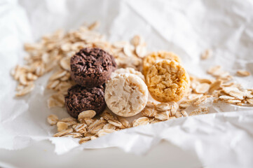 シリアルのお菓子とオートミール