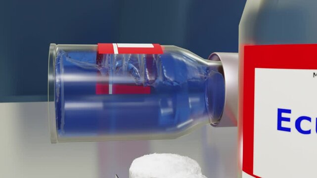 Eculizumab Rolling Vial (Closeup)