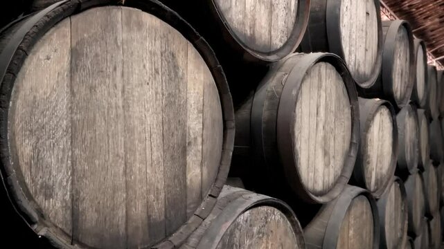 barriles de vino a&ntilde;ejo