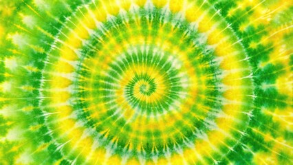 Spiral tie dye pattern print background wallpaper in lime green yellow Reflected, print, reflected, tie dye, lime green, wallpaper, yellow, pattern