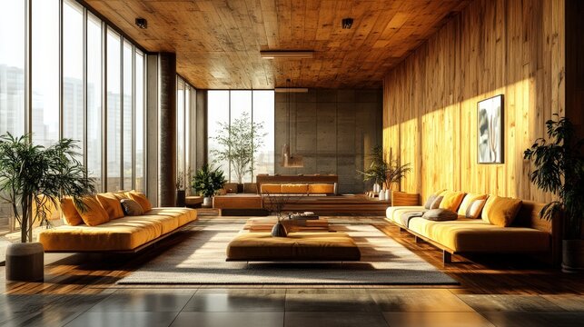 A pinewood pattern background image that conveys serenity and nature.