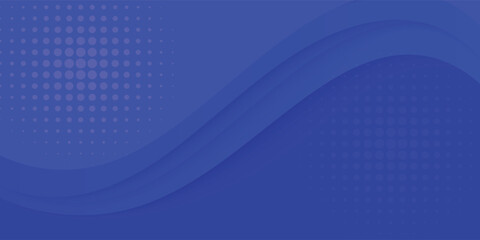 Abstract blue color background. Dynamic shapes composition. Vector illustration