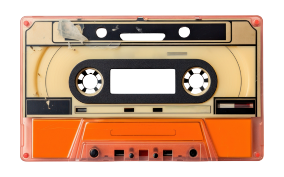 PNG Audio casette electronics white background technology.