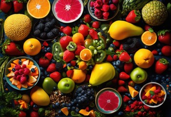 colorful playful food leftovers shaped into fun showcasing culinary creativity imagination through vibrant edible art, artistic, decor, decoration