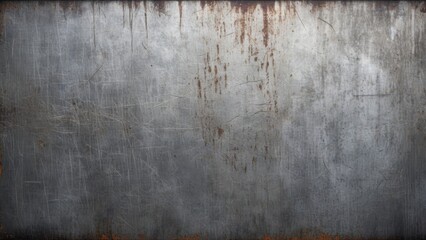 Fototapeta premium rusty old iron wall texture as background.