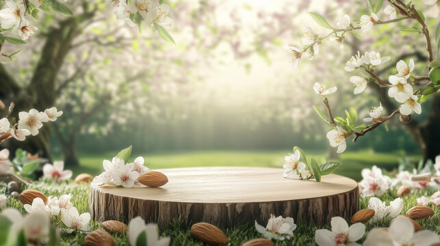 a background with mands and blosom