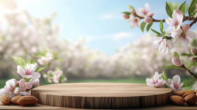 a background with mands and blosom