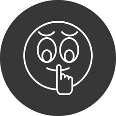 Quiet Vector Icon Design