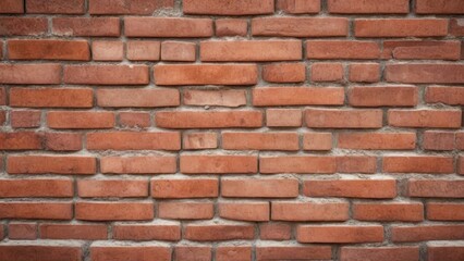 red brick wall with texture as background