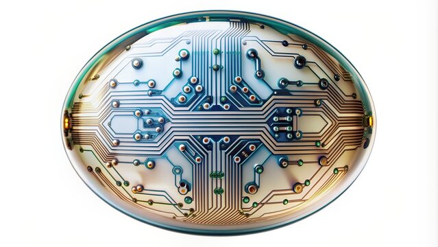 current, power, electrical engineering, physics, fisheye, wires, digital, voltage,electric circuit, white background, Simple electric circuit parallel on white background Fisheye