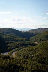 Fototapeta premium Norwegen Tal