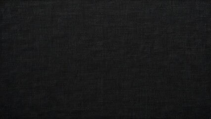 Fototapeta premium black canvas with texture as background.