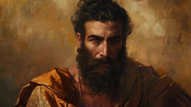 Biblical Figure Adonijah, Son of King David