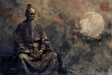 Daoist Alchemist's Contemplation
