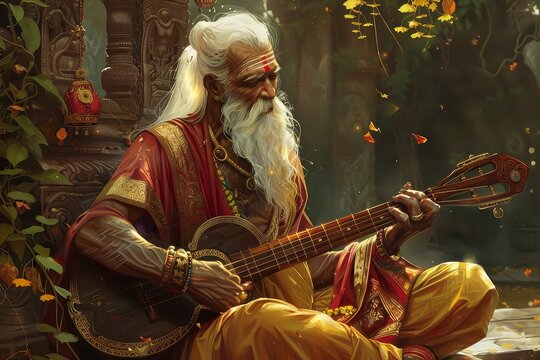 Divine Musician: Narada's Artistic Rendition