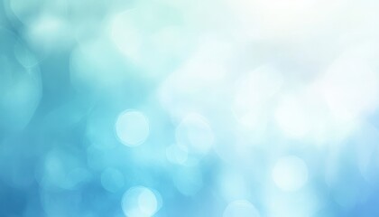 Fototapeta premium Abstract blue blurred background, light sky-colored with soft curves for design elements