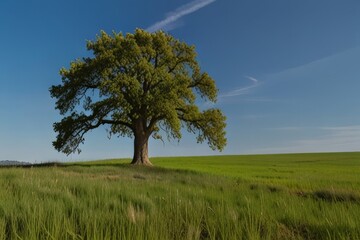 Obraz premium tree in the field