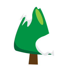 green tree with leaves