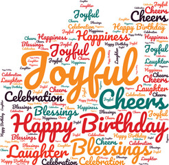 happy birthday text effect wish Happy Birthday Text Design for t-shirs