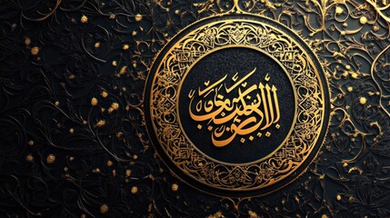 Obraz premium Arabic Calligraphy Art