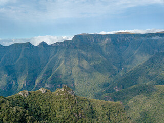 Cânions do Ronda, vista do Mirante Serra Parque, Bom Jardim da Serra, Santa Catarina, Brasil.