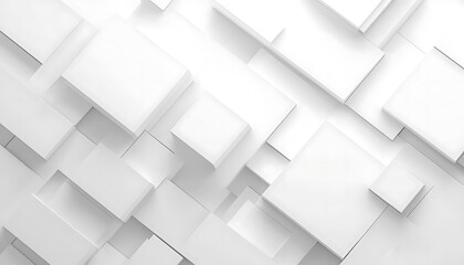 Obraz premium abstract white box texture background. White abstract on gray background. gray lines square background.