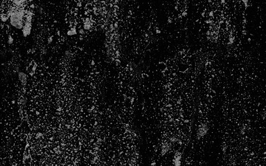 Abstract elegant dark black background vector illustration with vintage distressed grunge texture and white charcoal color paint. Dark grey textured concrete wall splash particle white fire effect.