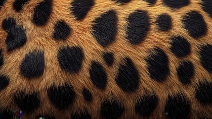 Animal print design pattern on white background