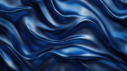 Fototapeta premium wallpaper that mimics the deep, reflective blue of cobalt metal, with a polished finish that adds a bold and striking touch to any space