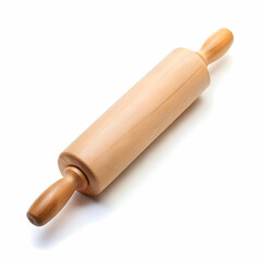 a rolling pin isolated on a white background