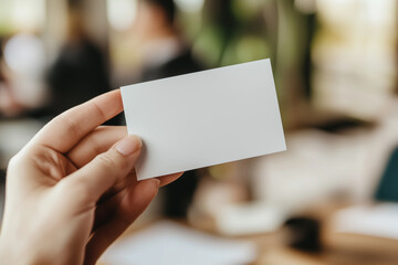A blank canvas for creativity during a casual business meeting in a cozy environment